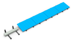 Flat Roof (BALLASTED Bracket)
